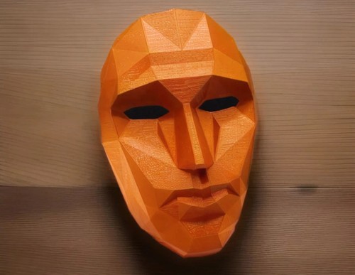 Maschera front man gioco - maschera,