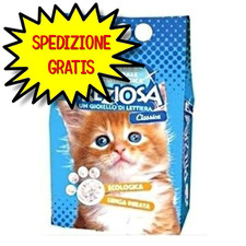 PREZIOSA LETTIERA SILICA GEL CLASSICA NON PROFUMATA 8 KG