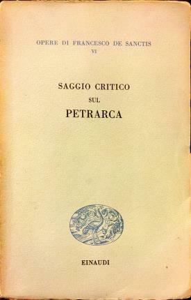 Saggio critico sul - , di