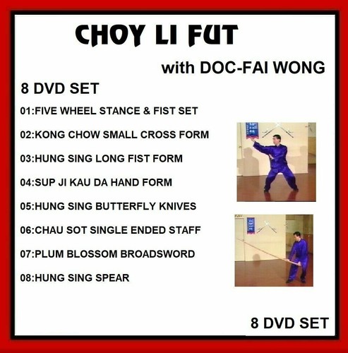 Choy fut kung dvd set - choy, li