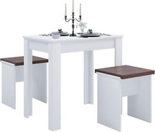 Set da pranzo in legno Panca