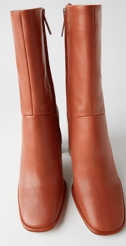 Stivali donna zara pelle - zara,