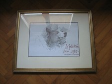 Quadro: Osvaldo Curandai "La fedelissima Mimì" 1983 