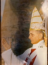 Vintage postcard papa paolo - papa, vi