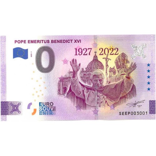 Zero euro souvenir - zero,