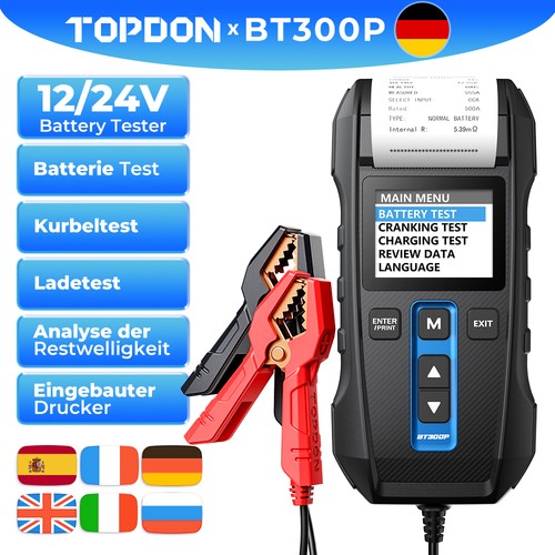 Topdon bt300p tester batteria - topdon,