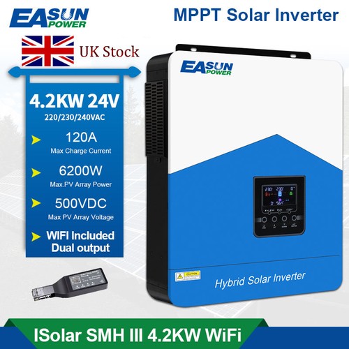 Inverter solare ibrido - solare, 4.2kw