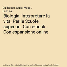 Biologia interpretare la - biologia.,