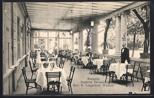 Cartolina weimar turingia - cartolina,