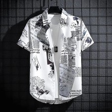 Camicie Uomo Maniche Corte