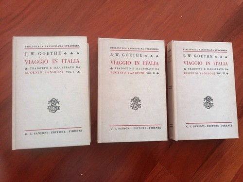 Goethe viaggio italia - goethe,