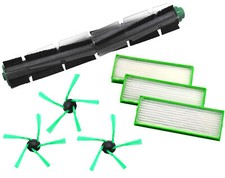 1 spazzola rotonda 3 spazzole