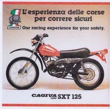 depliant, brochure-MOTO CAGIVA