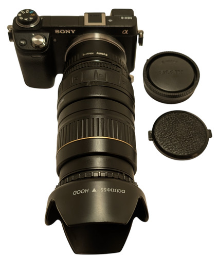 Sony mount adattato - sony, e-mount