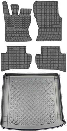 Set tappetini gomma per - tappetini,
