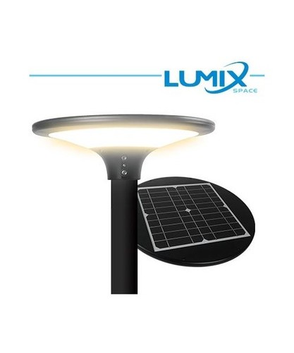 Testa palo solare led 150w - solare,