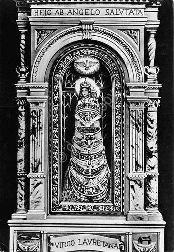 Cartolina loreto virgo - cartolina,