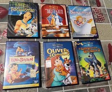 WALT DISNEY I CLASSICI - LOTTO 6 DVD - POCAHONTAS - ARISTOGATTI - LILO & STITCH 