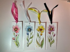 Handmade Watercolor Bookmark