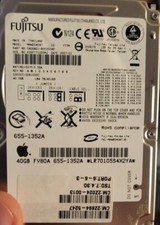 Fujitsu MHW2040AT 40GB Hard Disk 2.5" INTERNO IDE Apple Laptop 