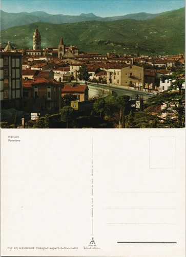 Cartolina pistoia panorama - cartolina,