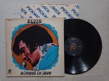 LP 33T ELVIS PRESLEY "Almost