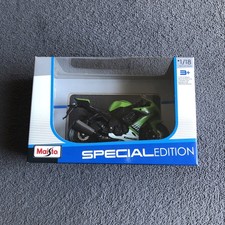 Moto pressofusa Maisto scala 1/18 Kawasaki Ninja ZX-10R edizione speciale