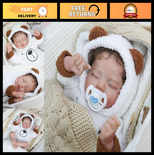 Lifelike reborn baby - 20", doll