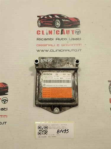 Centralina airbag per mercedes - airbag,