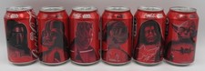 set completo di 6 lattine Coca-Cola STAR WARS 2025, 330ml, SPAGNA, COMPLETE