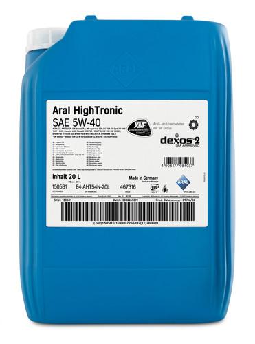 Aral high tronic sae - aral, vw