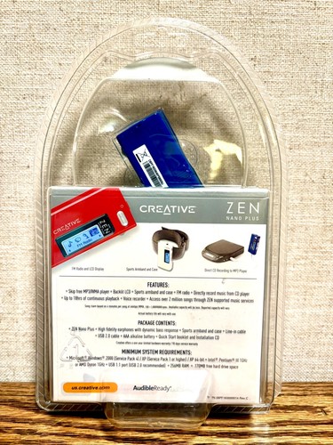Creative zen nano - nano, nero
