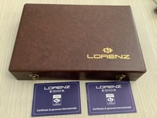 BOX SCATOLA  12 OROLOGI LORENZ + GARANZIA