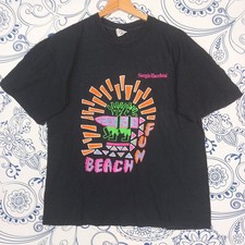 SERGIO TACCHINI VINTAGE 90S T SHIRT SUMMER FUN BEACH TG M SURF MADE IN ITALY RAR