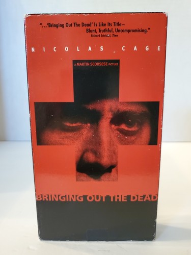 Bringing out the dead vhs - out,