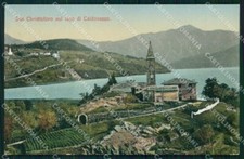 Trento San Cristoforo Lago di Caldonazzo cartolina RB7097