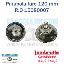 Parabola Faro 120mm Lambretta