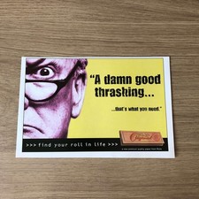 MUSIC34 MAGAZINE ADVERT 5X8 RIZZLA: PREMIUM QUALITY PAPER