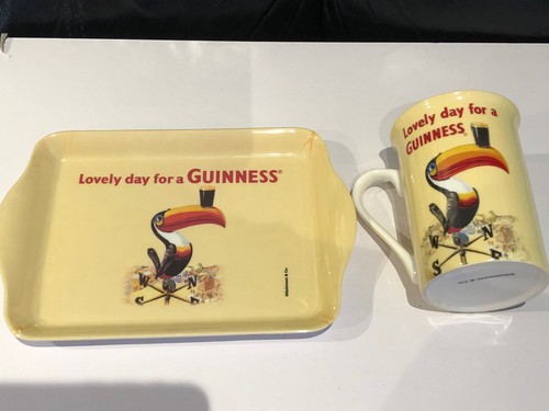 Guinness mug and - guinness, miniature