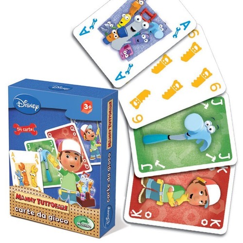 Carte gioco manny tuttofare - gioco,
