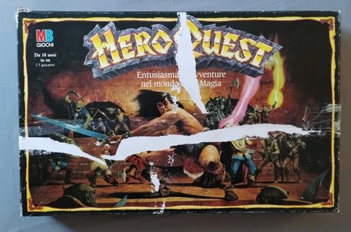 Heroquest gioco scatola - mb,