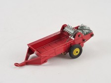 Dinky Toys Gb N°321 Massey Harris Spandiletame Rimorchio 1/43 Mai Giocato