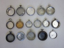 LOTTO CASSA OROLOGIO DA TASCA TASCHINO TASCABILE x CIPOLLA STOCK VINTAGE ANTICHE