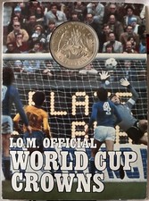 MONETA CORONA ISOLA DI UOMO