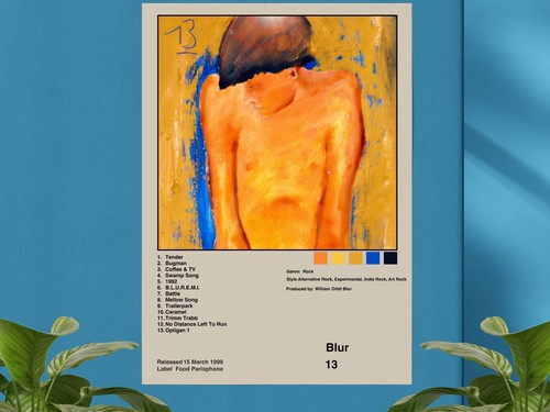 Blur fine art - album, music