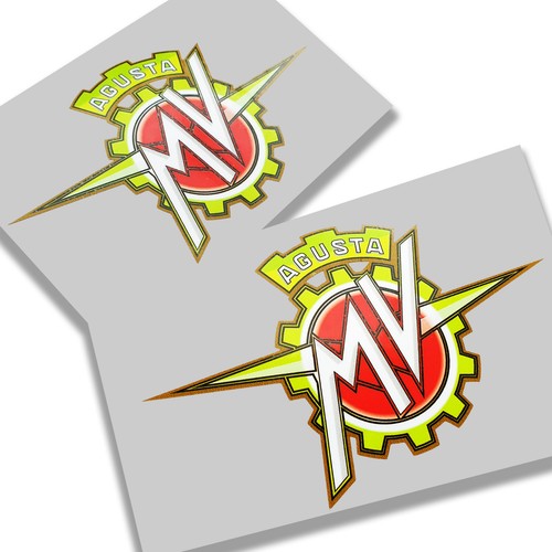 Adesivo moto agusta corse - adesivo,