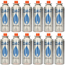 12x Butano Gas Cartuccia 227g