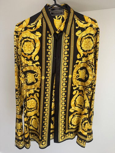 Versace barocco camicia uomo - barocco,