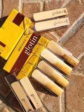 8 GLOTIN n.2 REEDS SOPRANO SAXOPHONE,NEW!/ n. 8 ANCE NUOVE SAX SASSOFONO SOPRANO