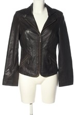 LAURA LARDINI Giacca in pelle Donna Giacca Taglia IT 40 nero stile casual